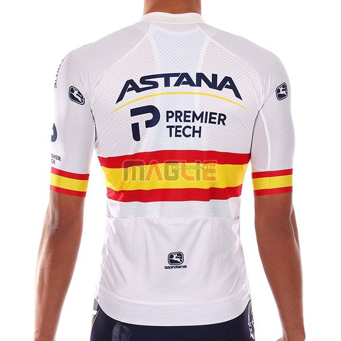 Maglia Astana Manica Corta 2021 Campione Spagna - Clicca l'immagine per chiudere